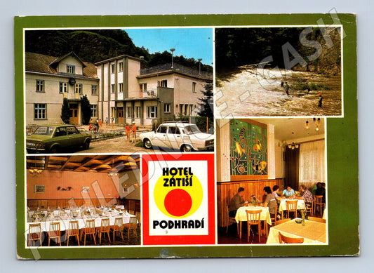 Pohlednice Vranovská přehrada Hotel Zátiší (M14774)