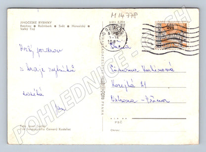 Pohlednice Jihočeské rybníky koláž (M14778)