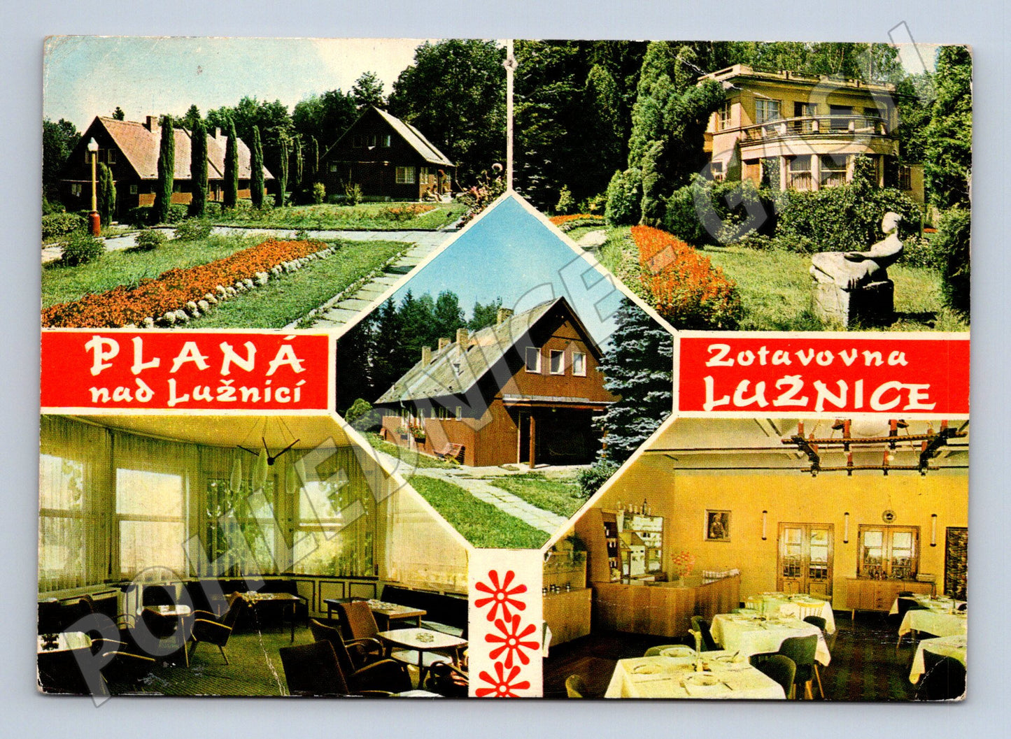 Pohlednice Zotavovna Lužnice Planá nad Lužnicí (M14779)