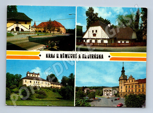 Pohlednice Česká Skalice, Hronov, Ratibořice (M14786)