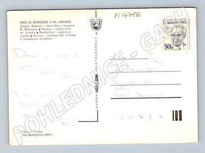 Pohlednice Česká Skalice, Hronov, Ratibořice (M14786)