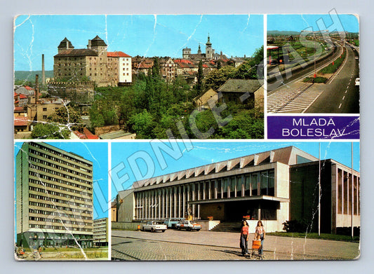 Pohlednice Mladá Boleslav více záběrů (M14801)