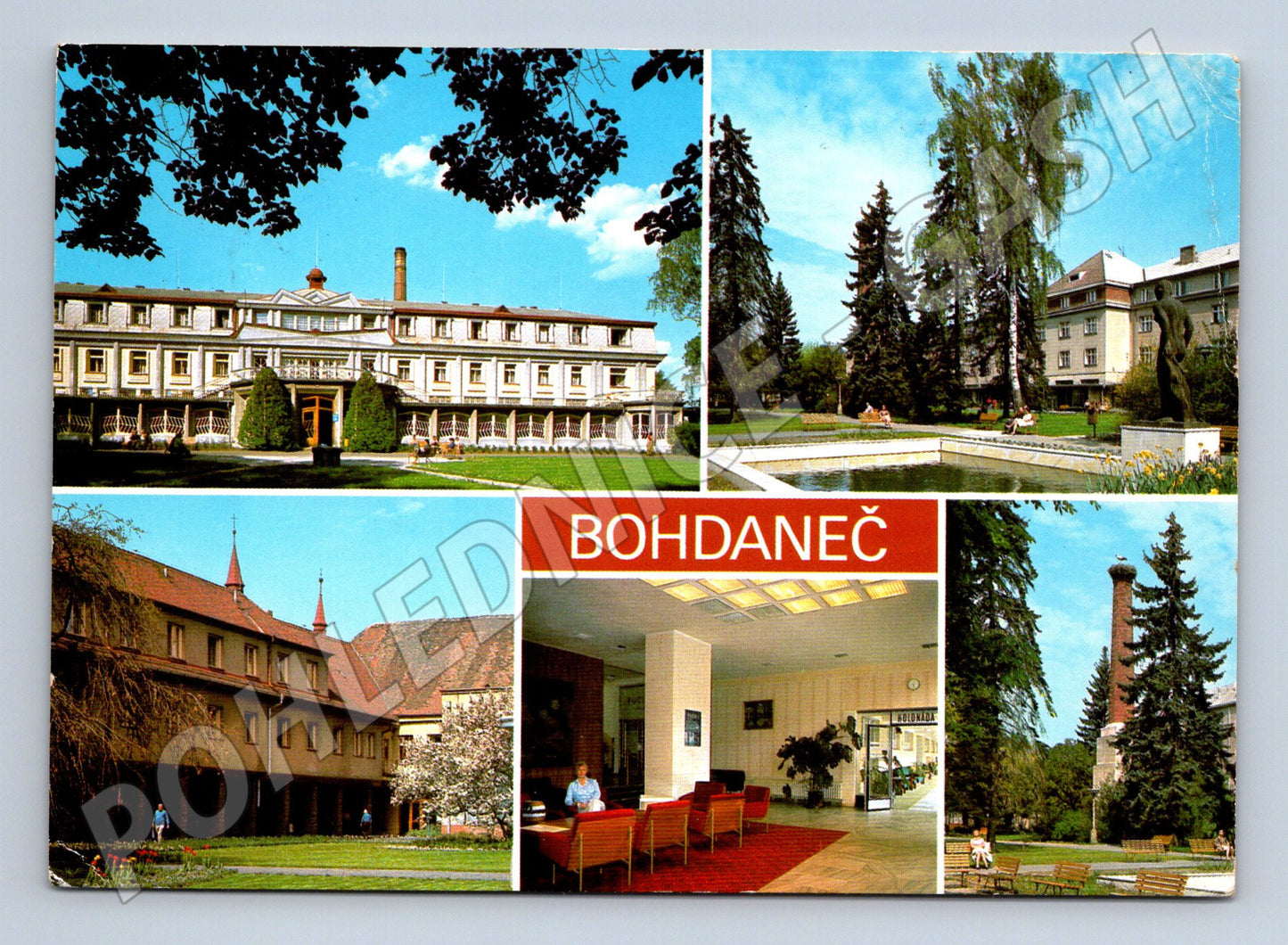 Pohlednice Bohdaneč lázně (M14803)