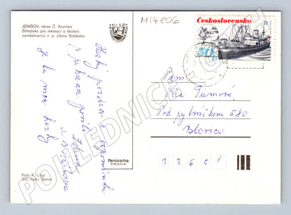 Pohlednice Chata Jitona Jenišov (M14806)