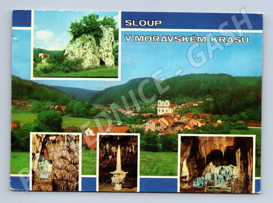Pohlednice Sloup v Moravském krasu (M14817)