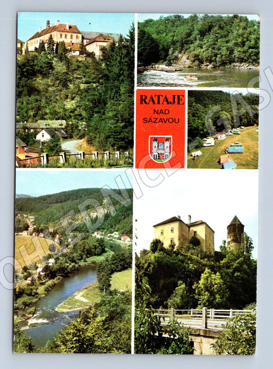 Pohlednice Hrad Pirkštejn Rataje nad Sázavou (M14820)