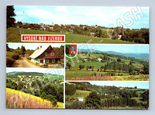 Pohlednice Vysoké nad Jizerou více záběrů (M14824)