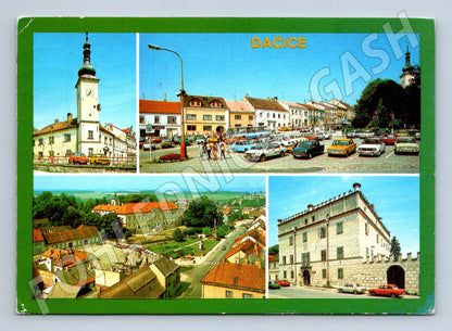 Pohlednice Dačice historická (M14826)