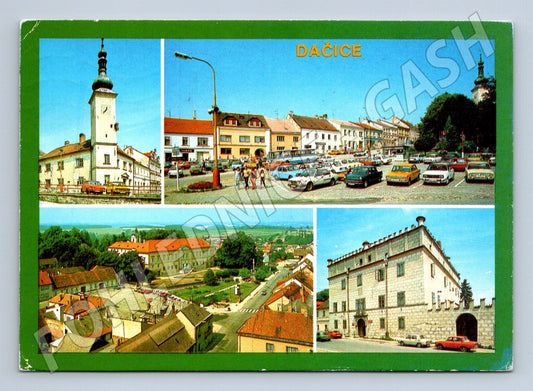 Pohlednice Dačice historická (M14826)