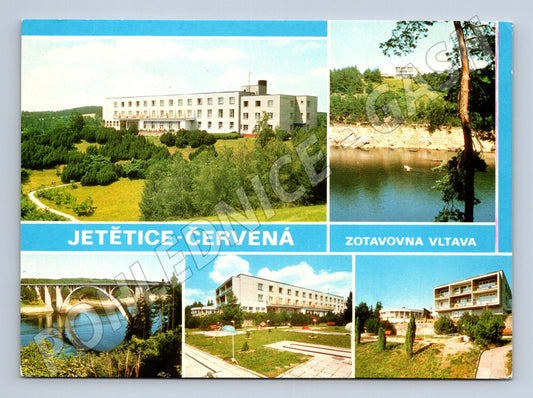 Pohlednice Jetětice Červená Zotavovna Vltava (M14827)