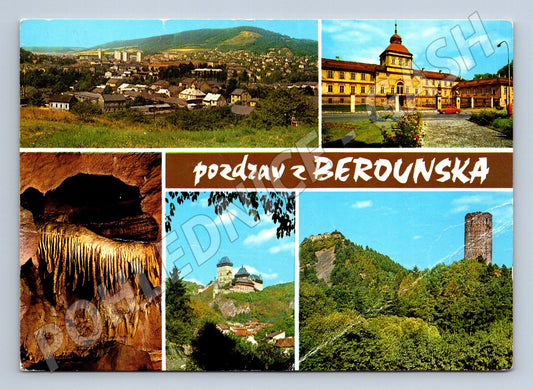 Pohlednice Koláž památek Berounsko (M14832)