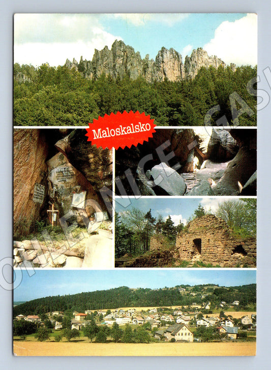 Pohlednice Maloskalsko Hrad Zbirohy (M14835)