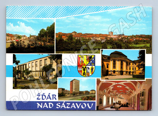 Pohlednice Žďár nad Sázavou víceobrázková (M14838)