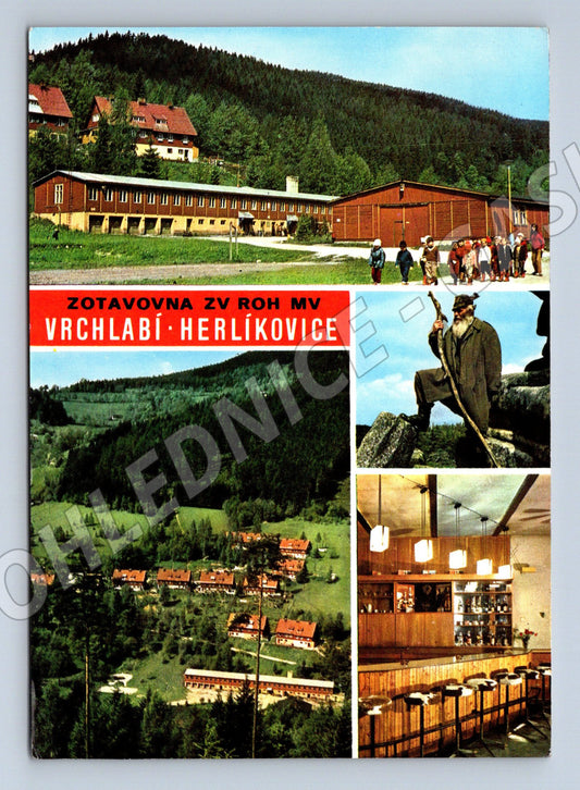 Pohlednice Vrchlabí – Herlíkovice, rekreační areál (M14841)