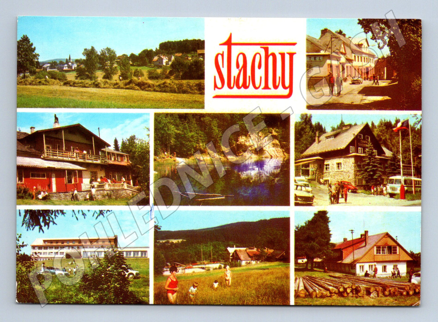 Pohlednice Stachy vícezáběrová (M14846)