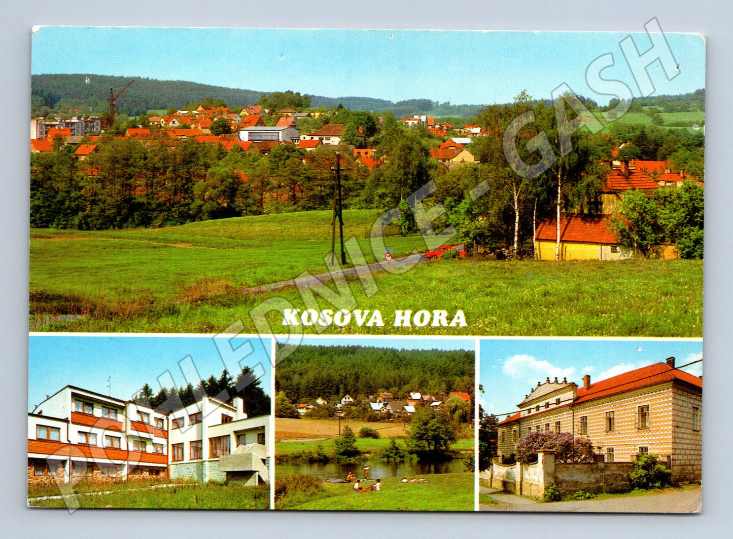 Pohlednice Kosova Hora více záběrů (M14851)