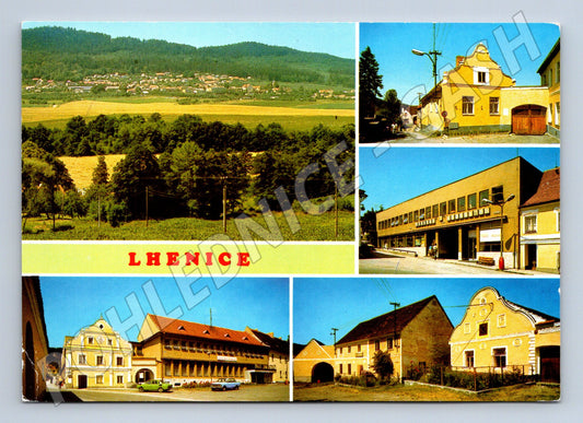 Pohlednice Lhenice Jižní Čechy více pohledů (M14853)