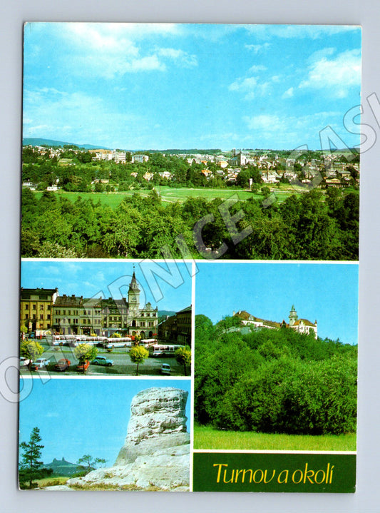 Pohlednice Turnov a okolí (M14870)