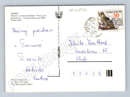 Pohlednice Turnov a okolí (M14870)