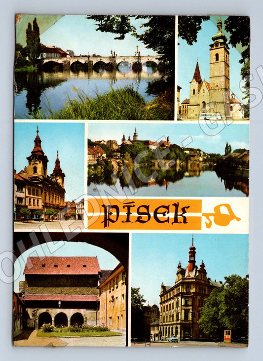 Pohlednice Písek historická koláž (M14874)