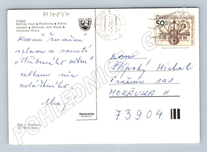 Pohlednice Písek historické památky (M14877)