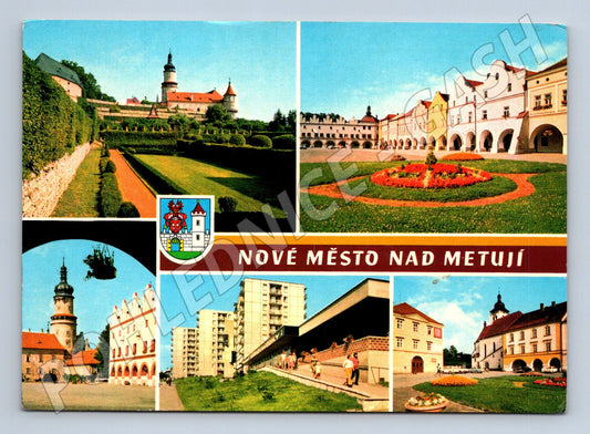 Pohlednice Nové Město nad Metují více záběrů (M14882)