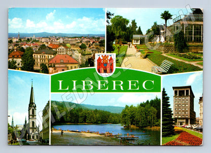 Pohlednice Liberec Koláž města (M14887)