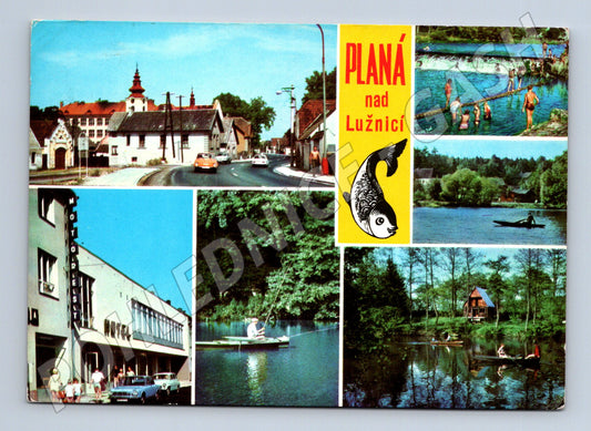 Pohlednice Planá nad Lužnicí vícevýhled (M14894)