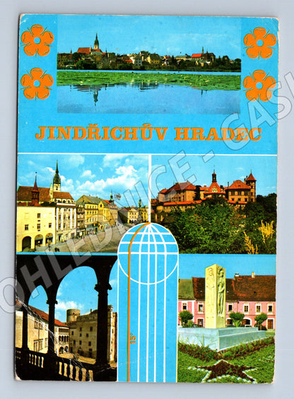 Pohlednice Jindřichův Hradec vícezáběrová (M14895)