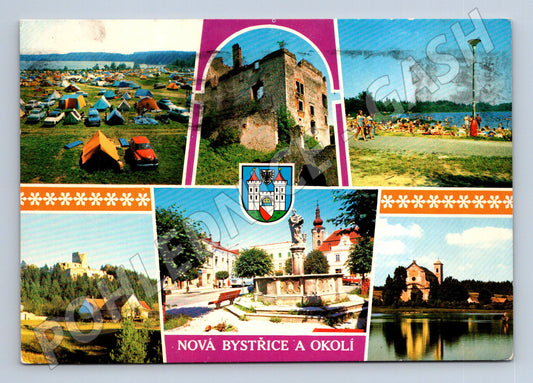 Pohlednice Nová Bystřice a okolí (M14897)