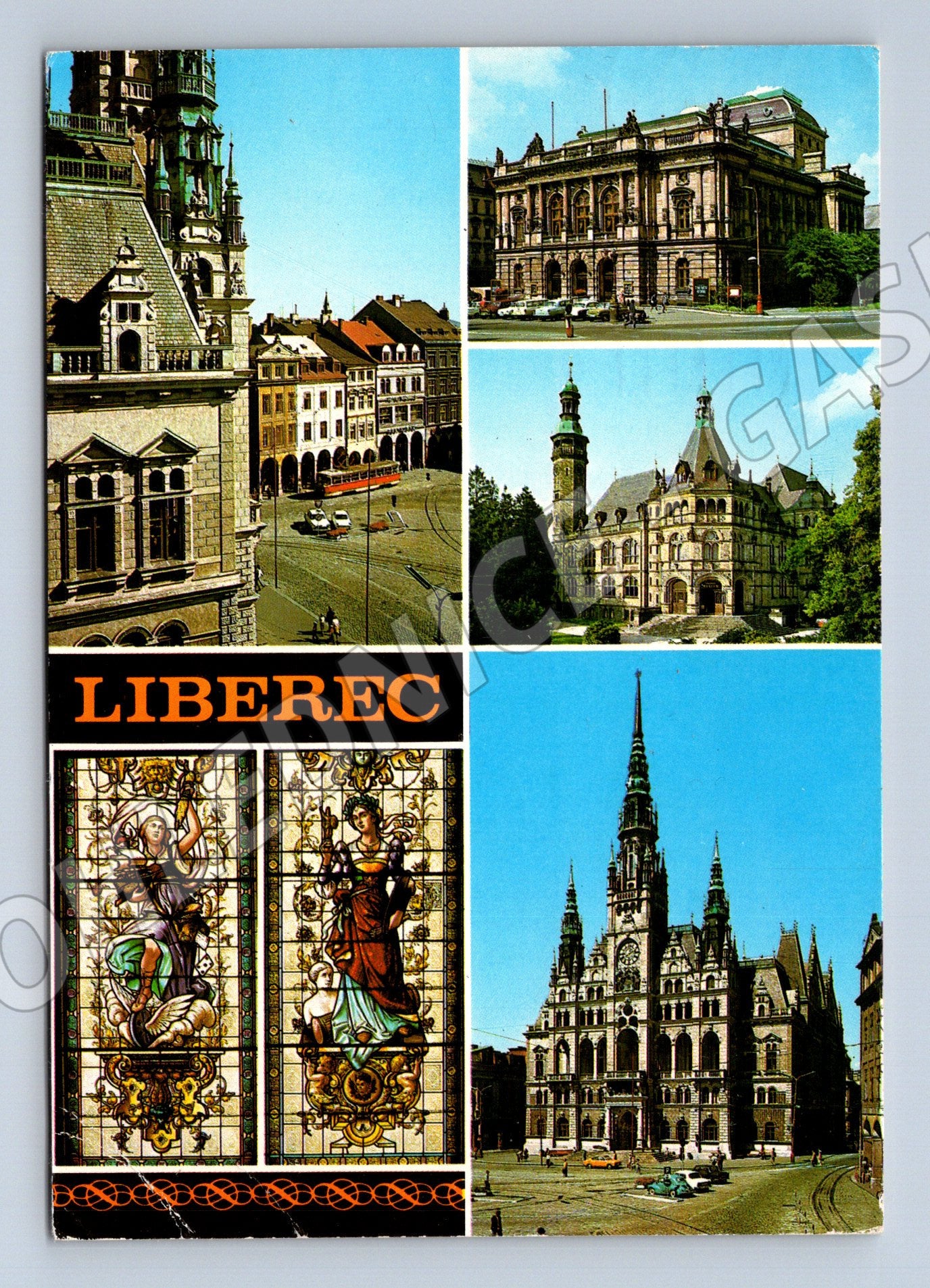 Pohlednice Liberec více záběrů (Pohlednice M14900)