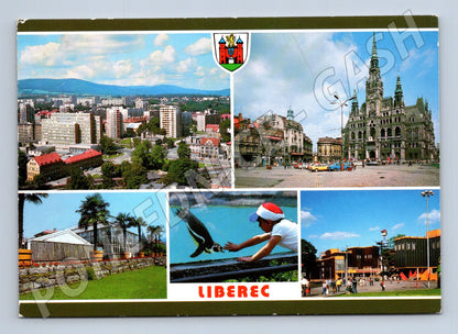 Pohlednice Liberec 70. léta odeslaná (M14903)