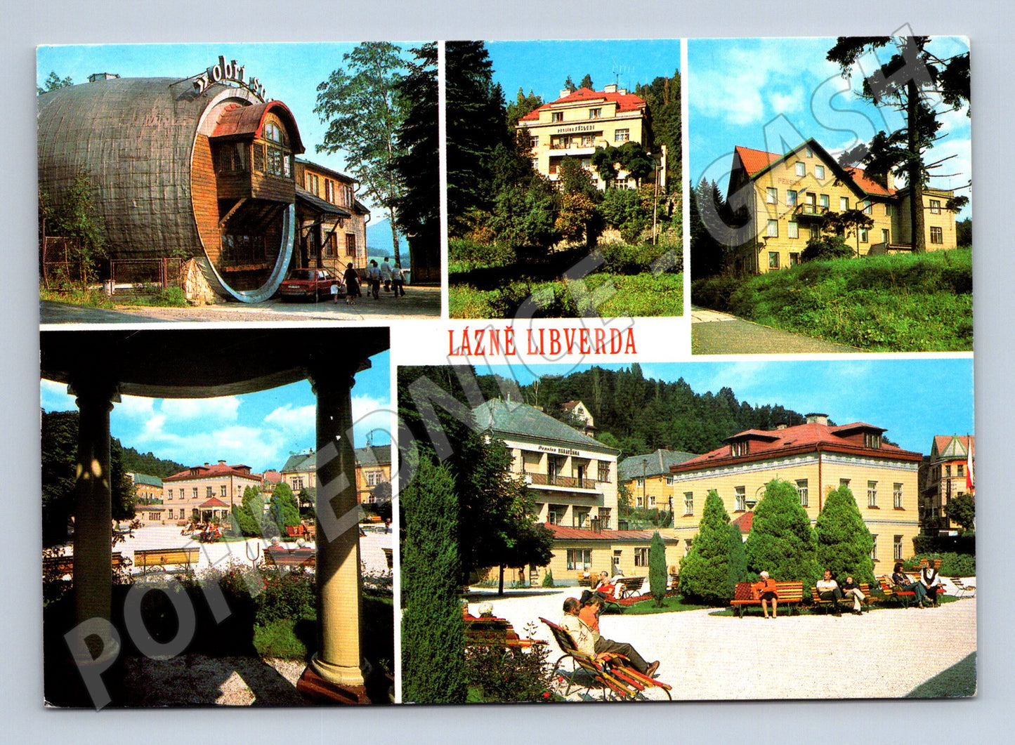 Pohlednice Lázně Libverda Jizerské hory (M14920)