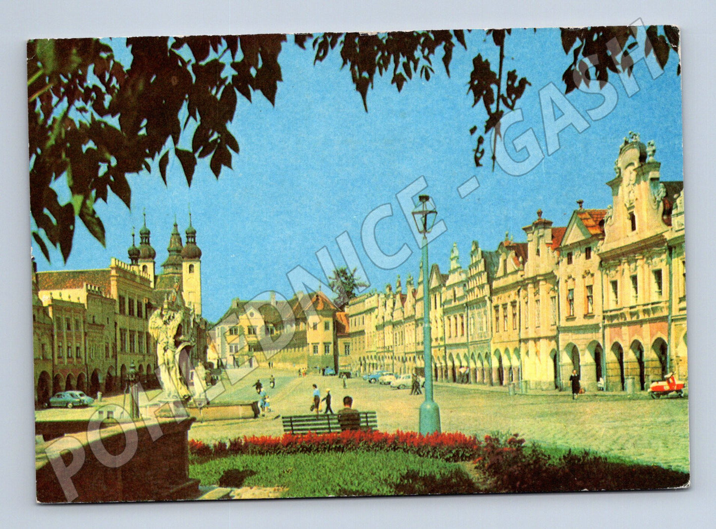 Pohlednice Telč – historické náměstí (M14923)