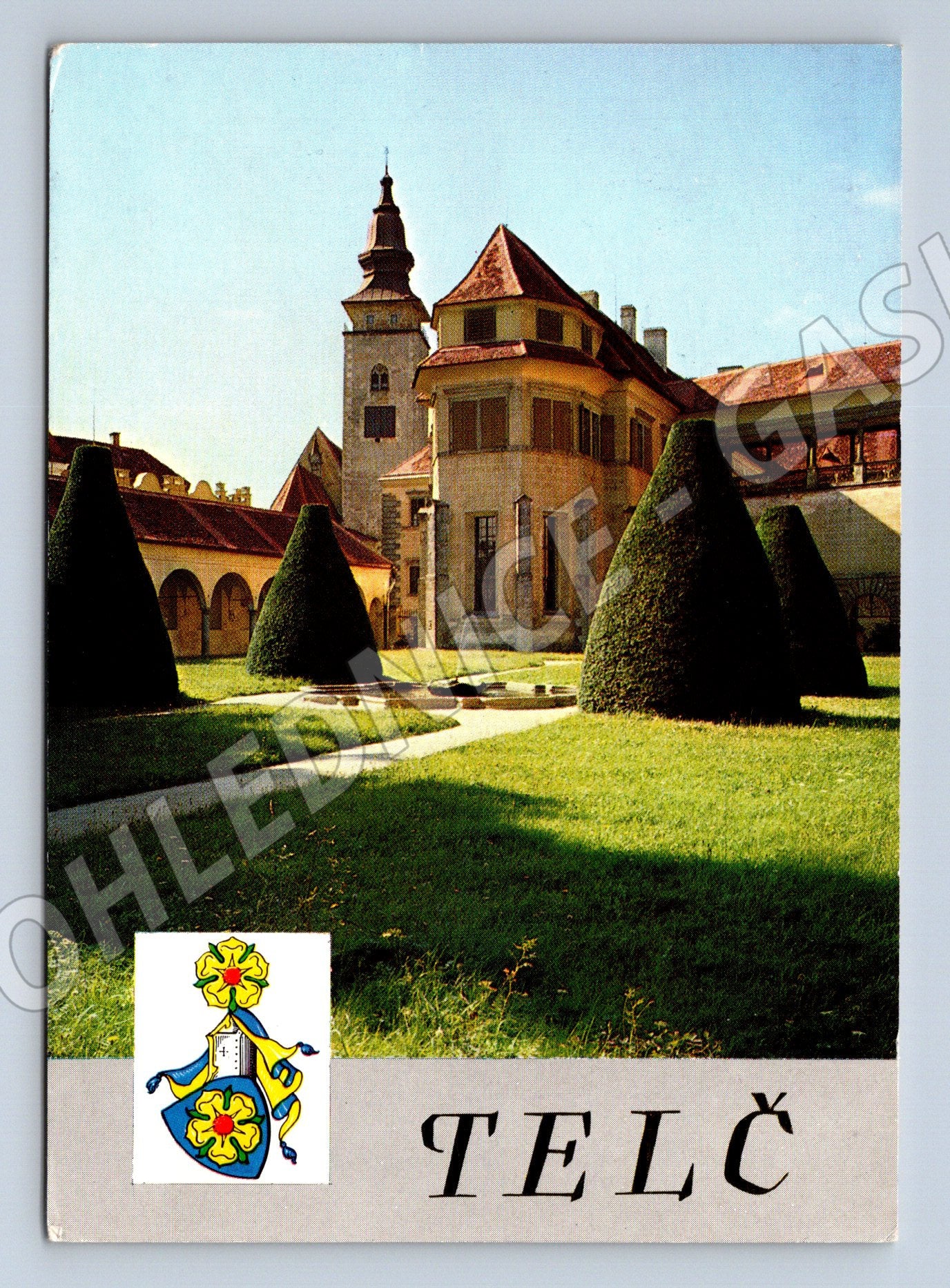 Pohlednice Telč státní zámek (M14926)