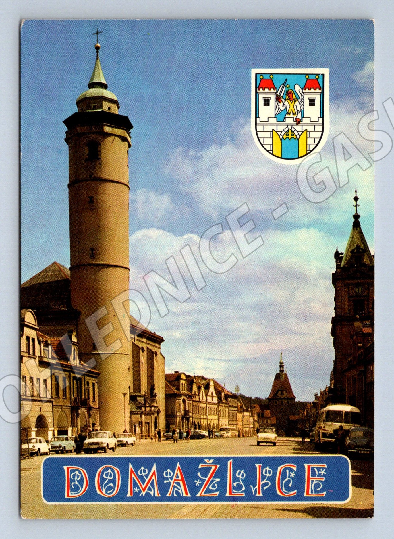 Pohlednice Domažlice náměstí (M14938)