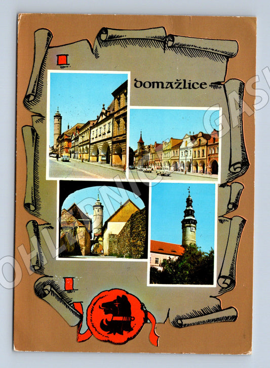 Pohlednice Domažlice koláž (M14944)