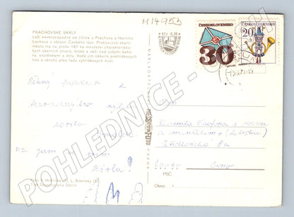 Pohlednice Prachovské skály Český ráj (M14953)