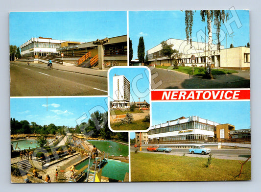 Pohlednice  Neratovice moderní architektura (M14956)