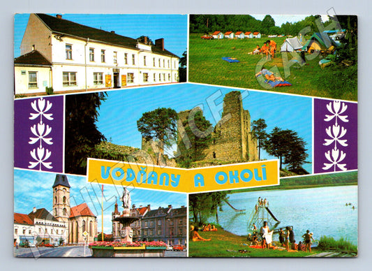 Pohlednice Vodňany a okolí, jižní Čechy (M14963)