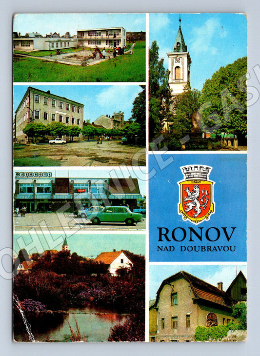 Pohlednice Ronov nad Doubravou M14980 (1981)