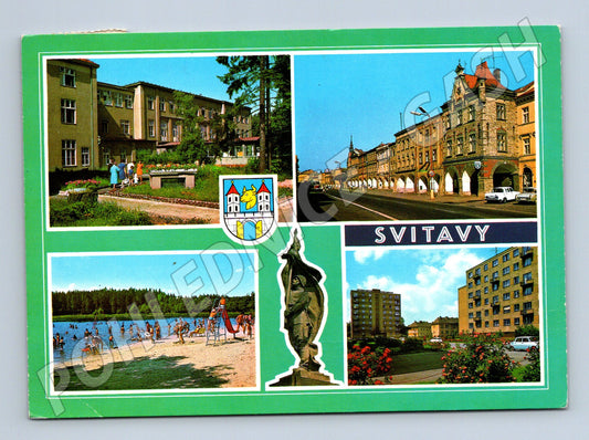 Pohlednice Svitavy více záběrů města (M14985)