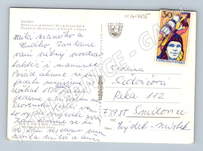 Pohlednice Svitavy více záběrů města (M14985)