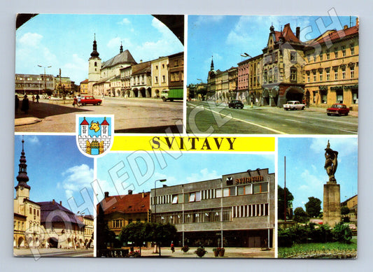 Pohlednice Svitavy více záběrů města (M14988)