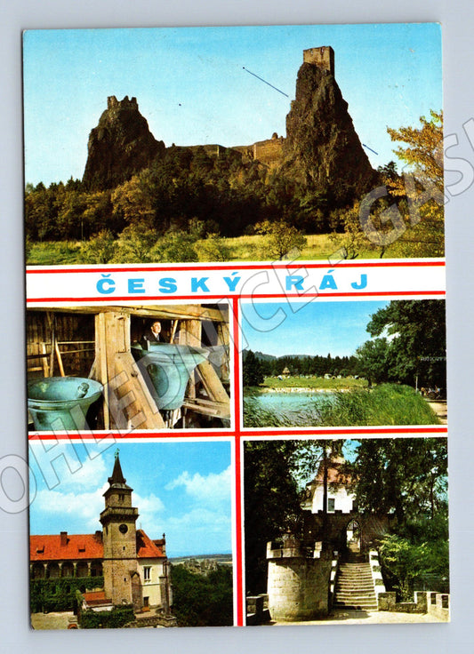 Pohlednice Český ráj Trosky, zámky, zvonice (M14994)