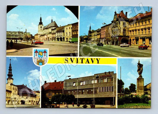 Pohlednice Svitavy historická více záběrů města (M15001)