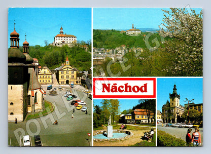 Pohlednice Náchod víceobrázkový motiv (M15006)