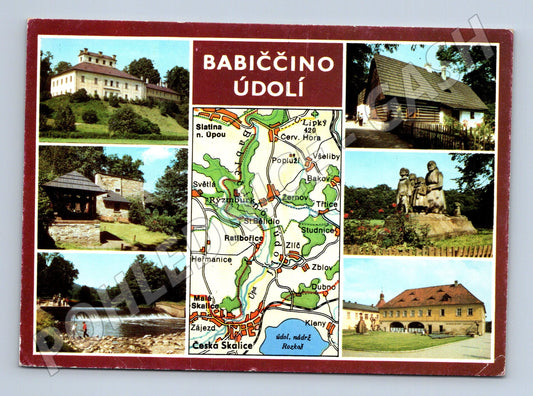 Pohlednice Babiččino údolí (M15009)