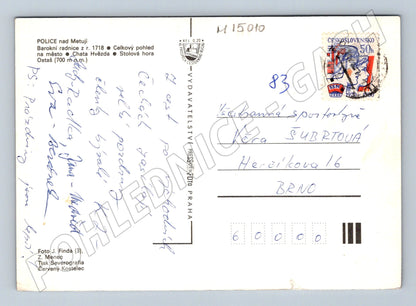 Pohlednice Police nad Metují historická (M15010)