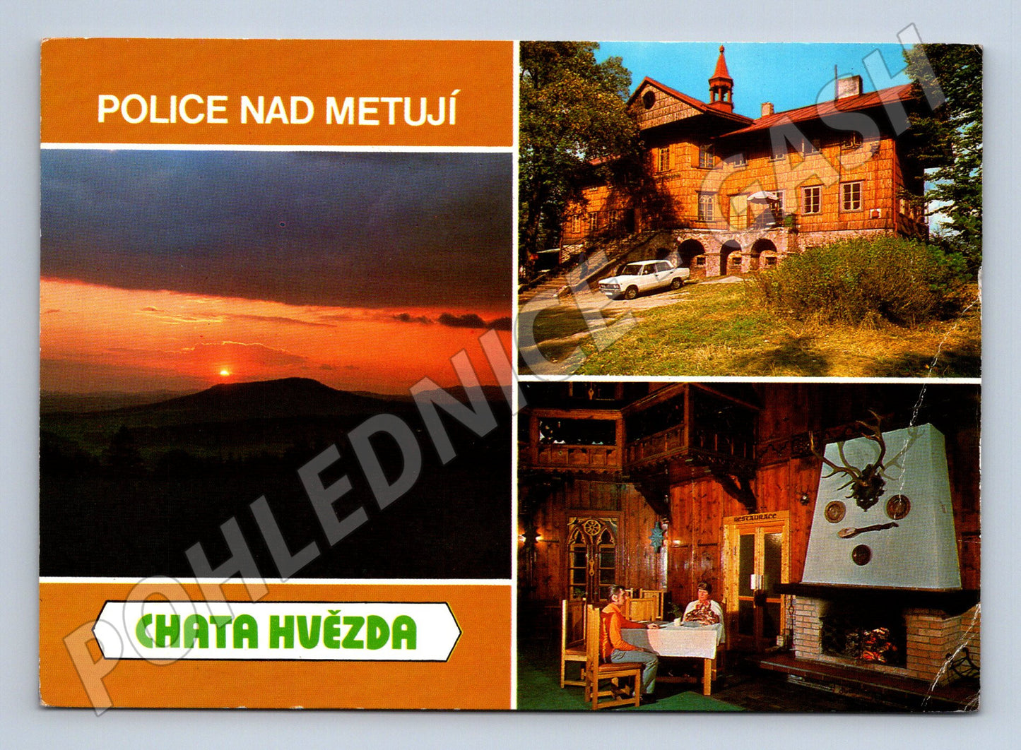 Pohlednice Chata Hvězda Police nad Metují (M15011)